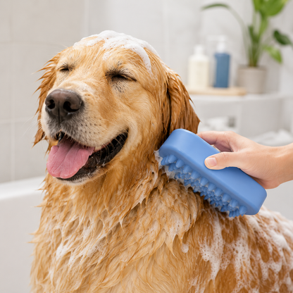 Single Sided Dog Curry Brush