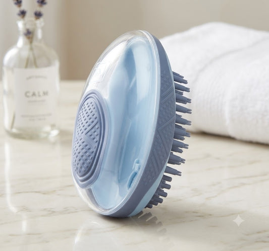 Shampoo Dispensing Dog Bath Brush
